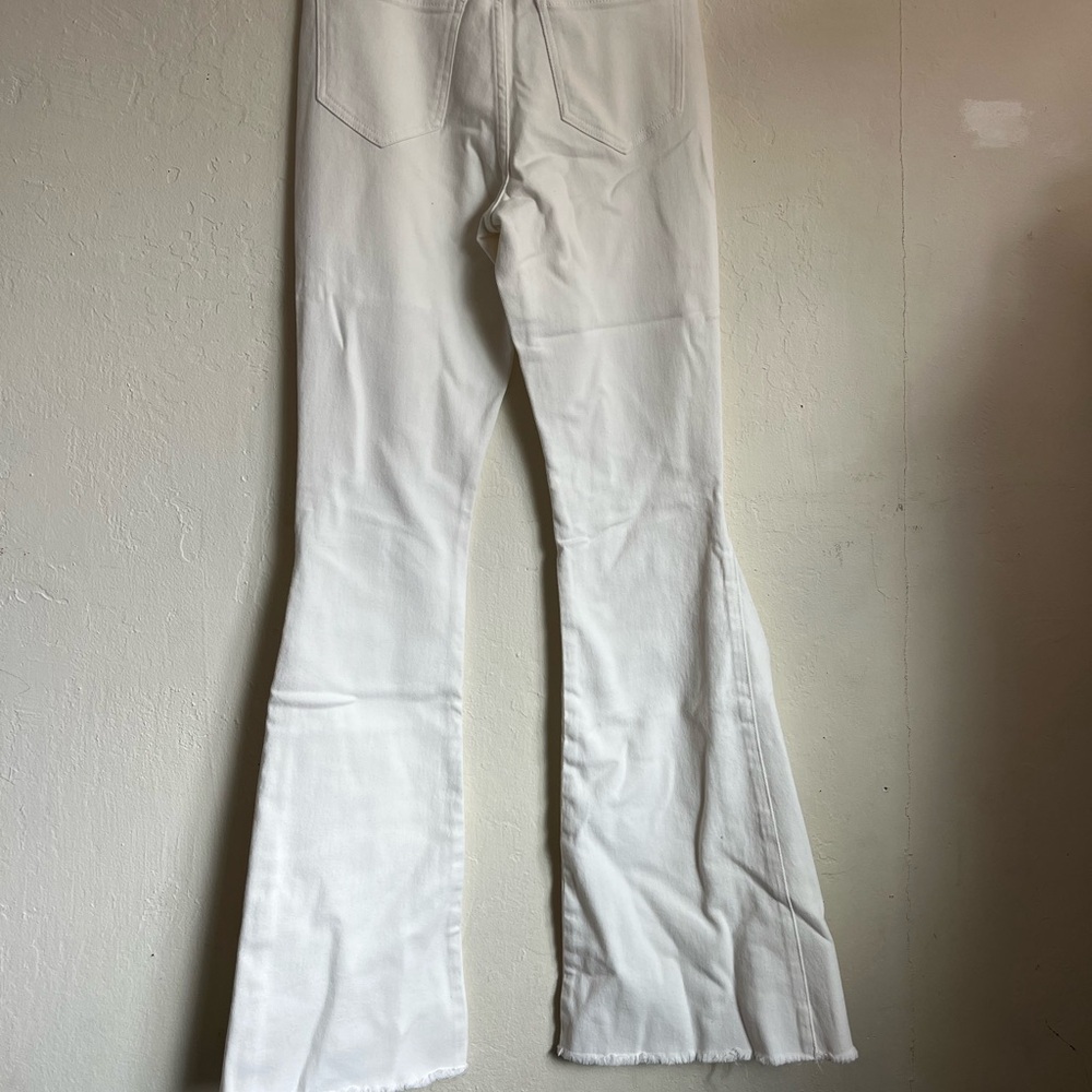White Flared Jeans